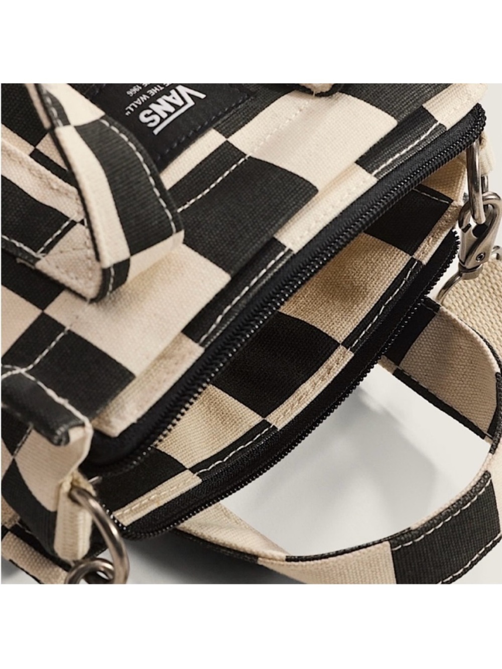Vans Lil Pergs Checkerboard Tote Bag - Picture 11 of 11